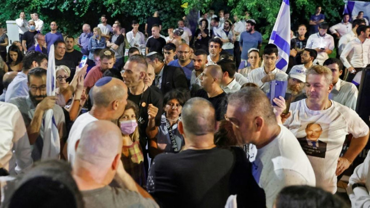 Netanyahu supporters