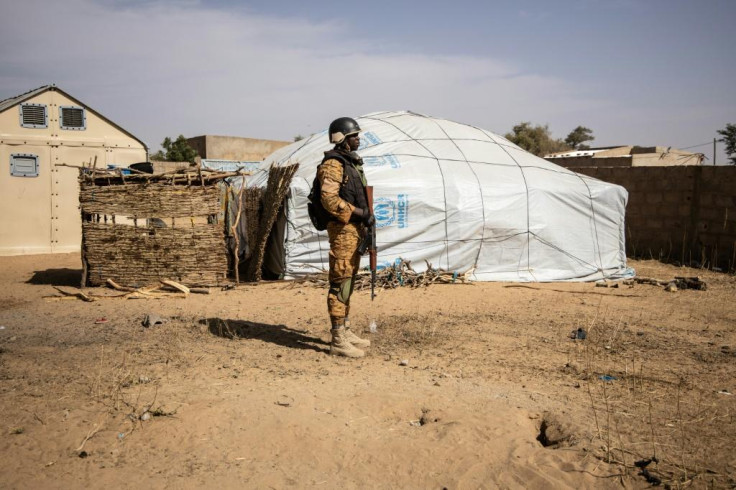 Burkina Faso soldier Burkina Faso soldier