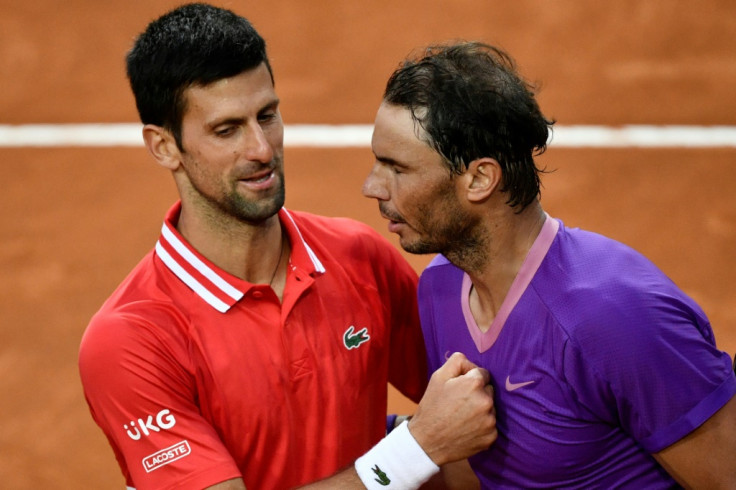 Rafael Nadal and Novak Djokovic