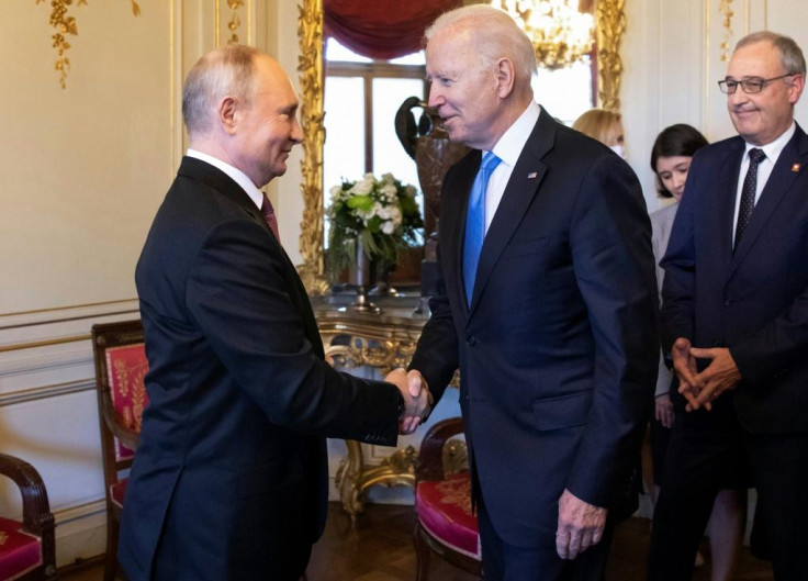 Vladimir Putin and Joe Biden