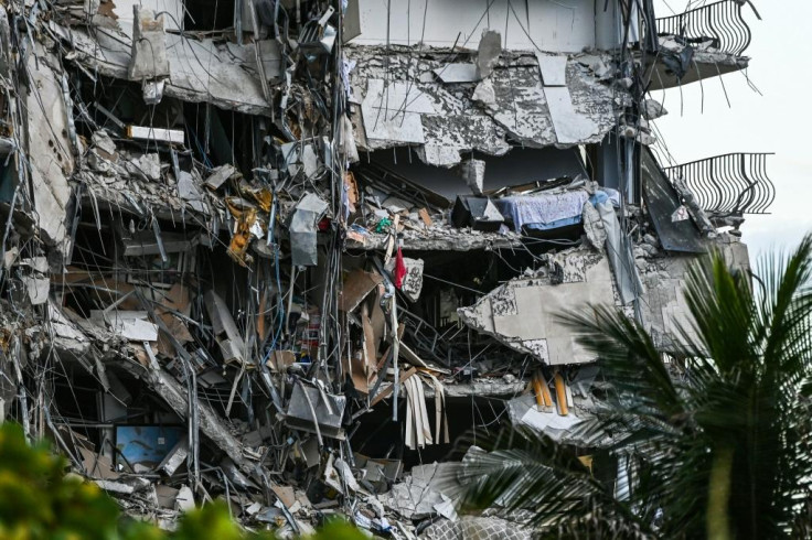 effondrement d'un immeuble en Floride