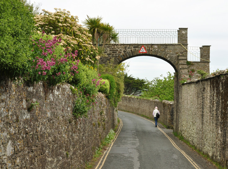 Cliff Road in Salcombe, Devon