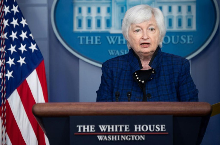 US Treasury Secretary Janet Yellen 