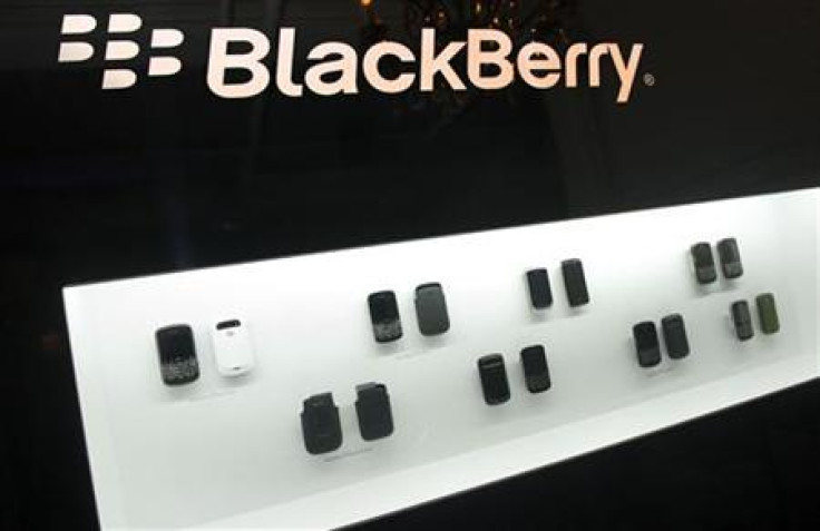 BlackBerry Phones Being Showcased