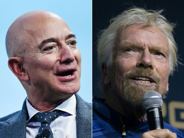 Jeff Bezos, Richard Branson