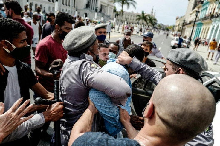 Cuban protests