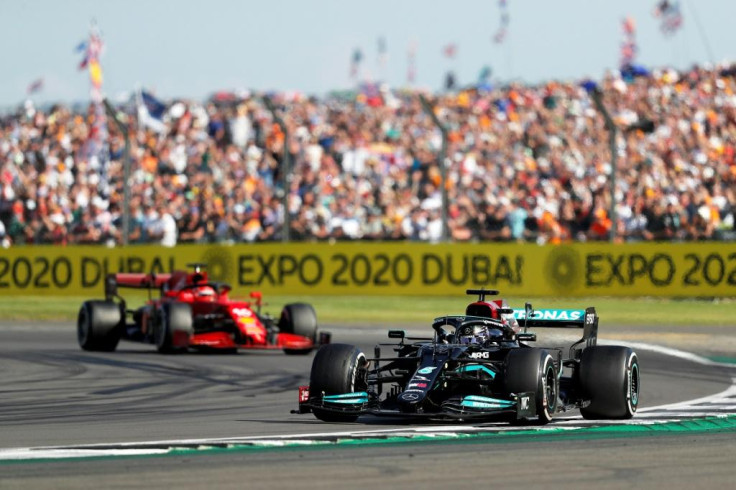 Lewis Hamilton and Charles Leclerc