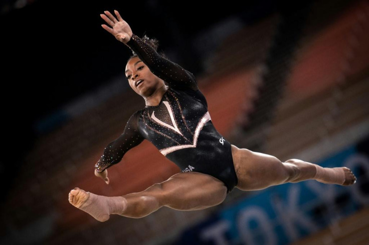 Reigning Olympic gymnastics champion Simone Biles 