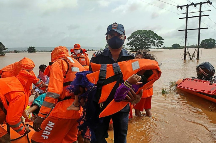 India's western coast has been inundated 