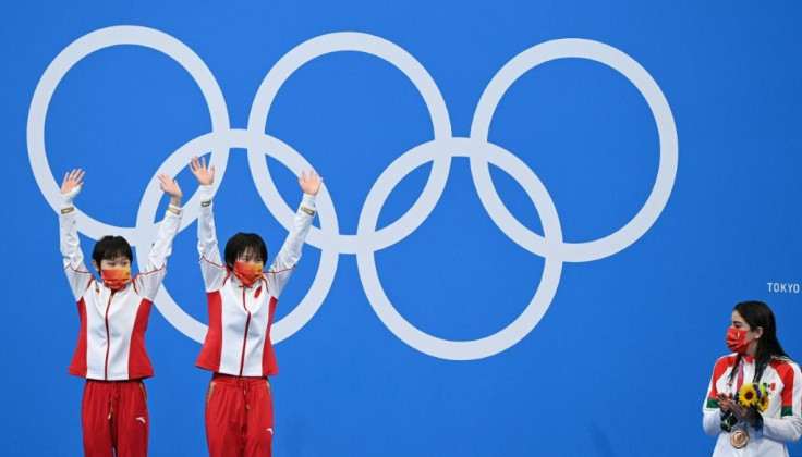 Chinese diving team