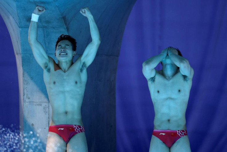 Chinese diving team