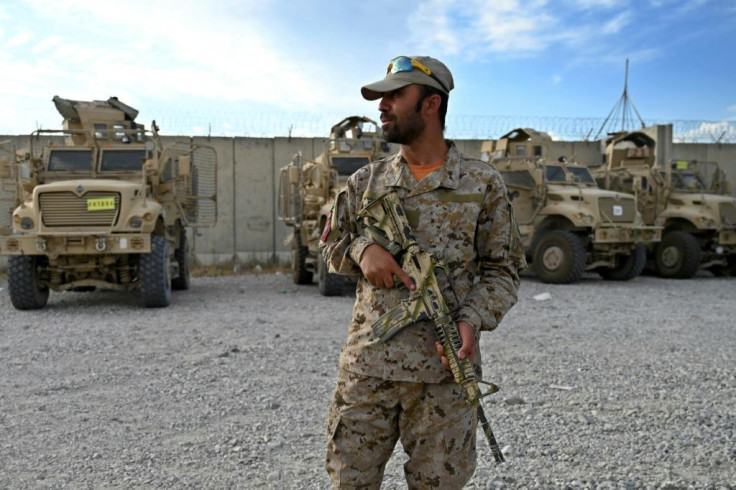 Afghan policeman