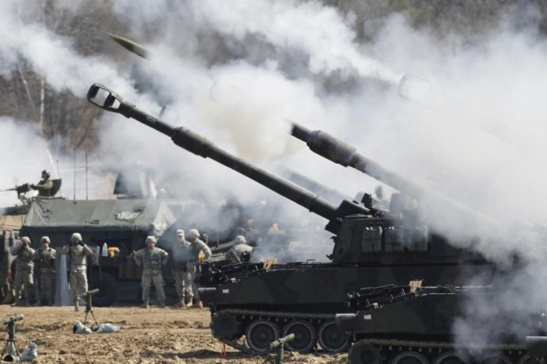 US-Korea military drills