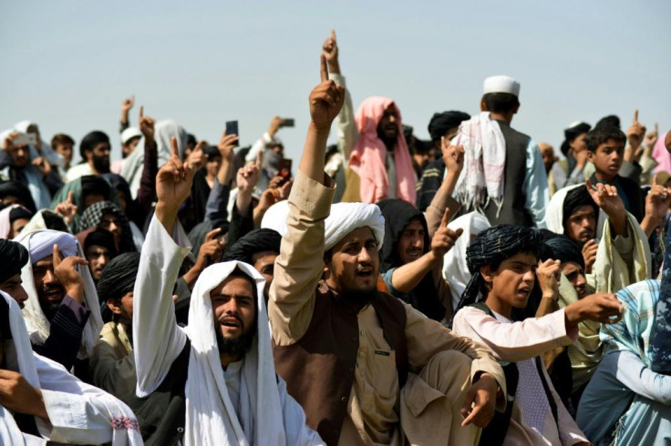 Taliban parade