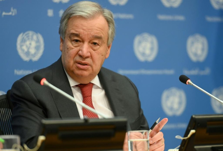 UN Secretary General Antonio Guterres 