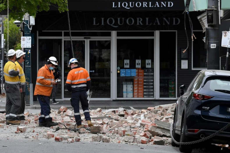 Melbourne earthquake