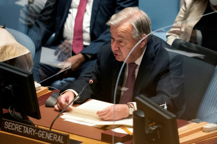 UN Secretary-General Antonio Guterres 