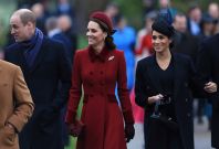 Prince William, Kate Middleton and Meghan Markle