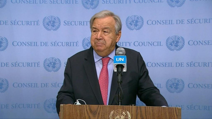 UN Secretary-General Antonio Guterres 