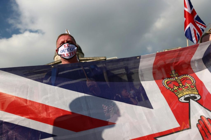 Anti-EU protester