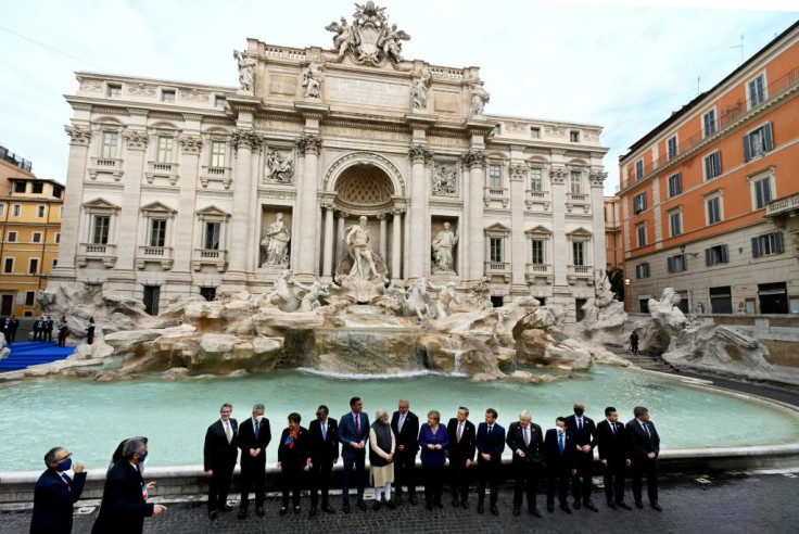 G20 leaders in Rome