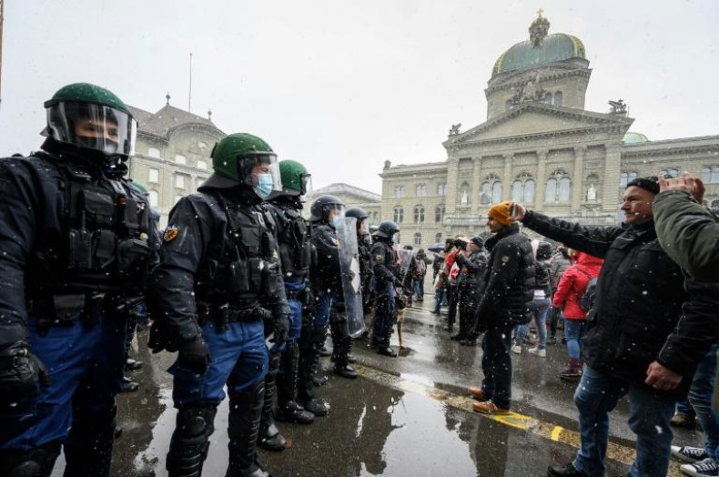 Swiss protests