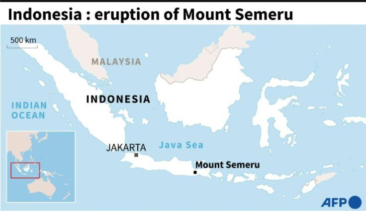 Indonesia volcano eruption