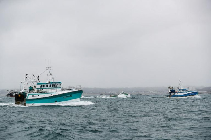 French fishing boats