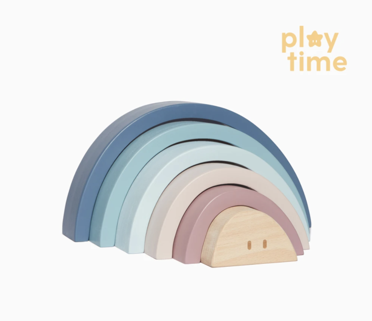 Mori Wooden Rainbow Stacker Mori Wooden Rainbow Stacker