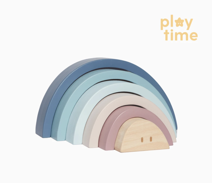 Mori Wooden Rainbow Stacker