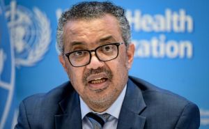 World Health Organization chief Tedros Adhanom Ghebreyesus