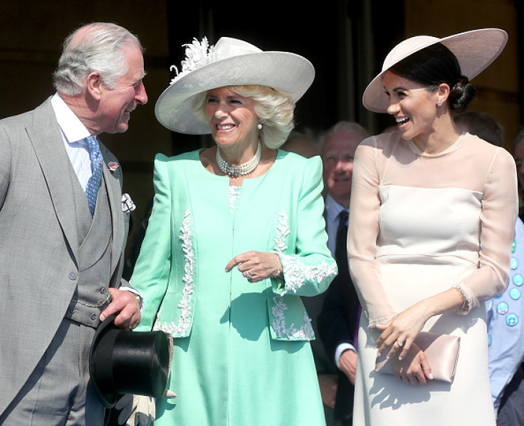 Prince Charles, Camilla Parker Bowles and Meghan 