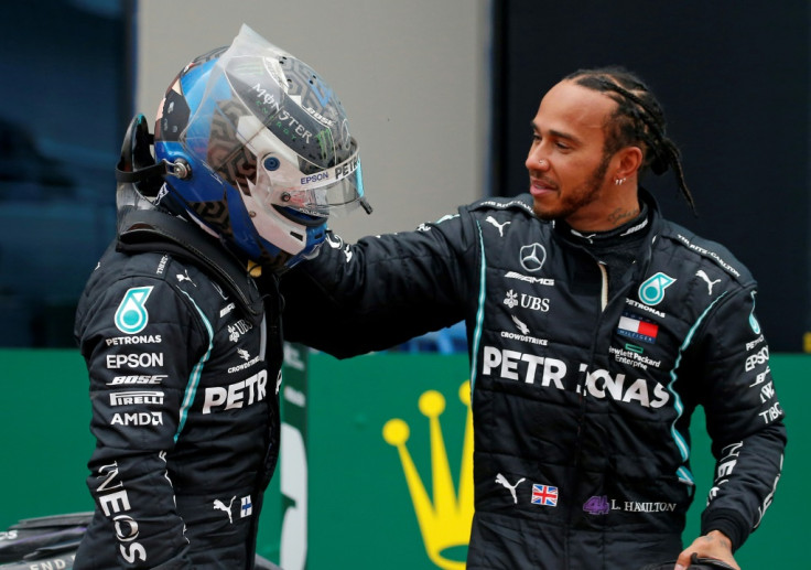 Bottas et Hamilton