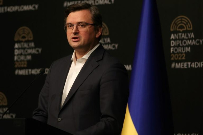 Ukraine's Foreign Minister Dmytro Kuleba 
