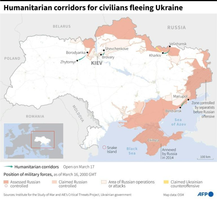 Ukraine evacuation