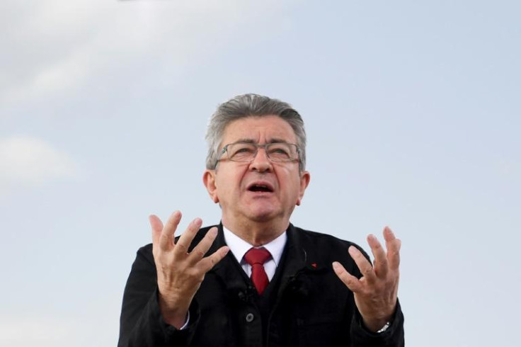 Left-winger Jean-Luc Melenchon 