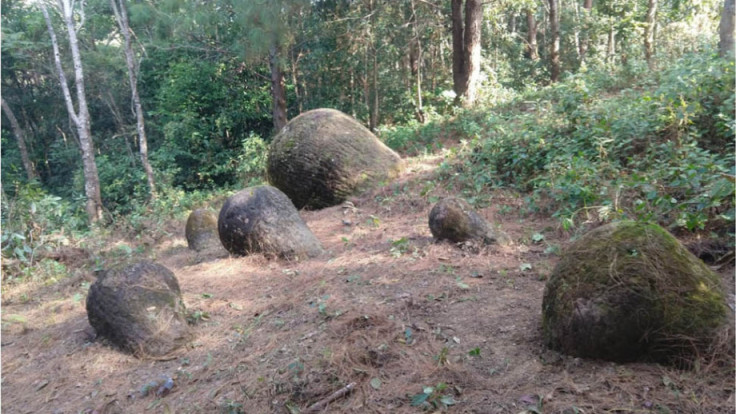 Assam stone jars