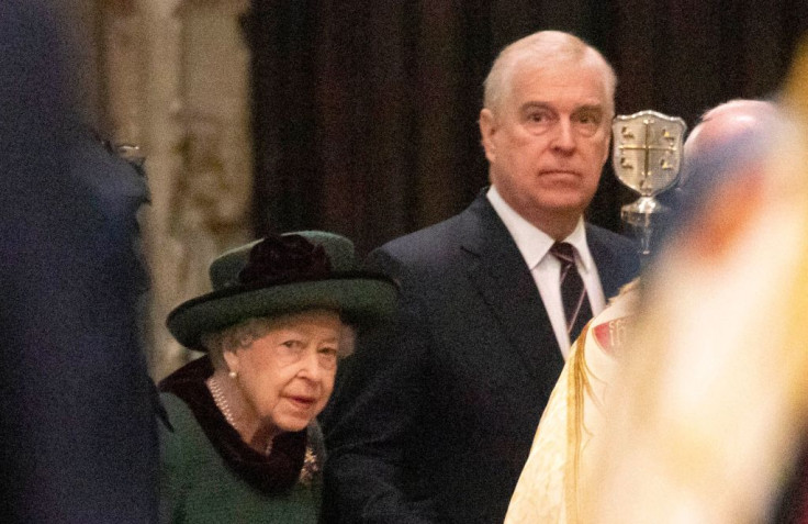 Prince Andrew and Queen Elizabeth II