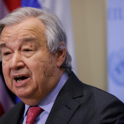 United Nations head Antonio Guterres
