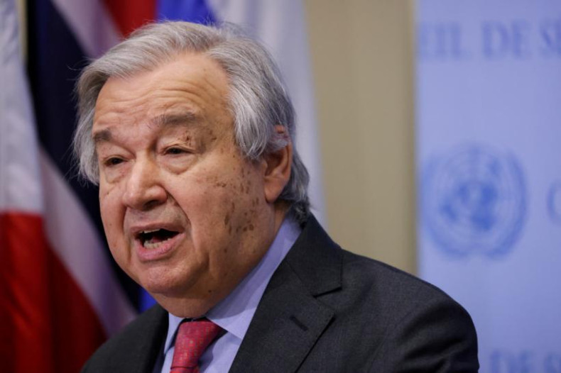 United Nations head Antonio Guterres