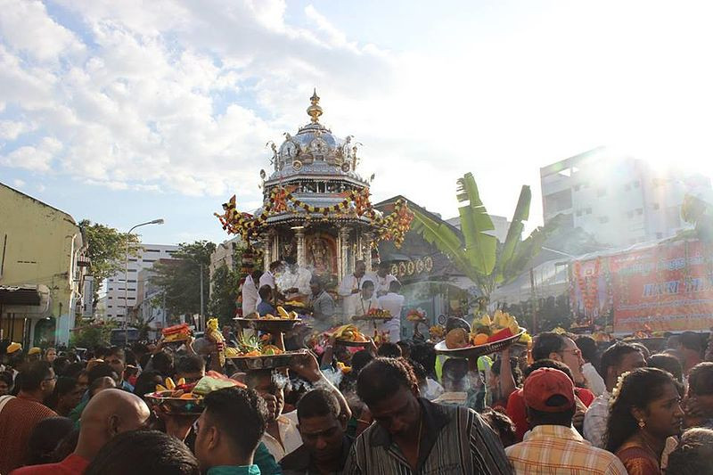 11 electrocuted after temple chariot touches live wire during religious ...