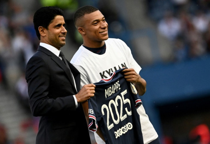 Nasser Al-Khelaifi, Kylian Mbappe