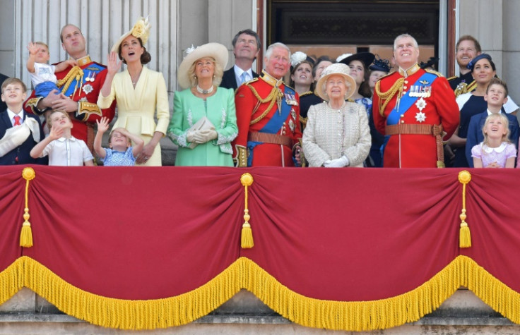 Prince Andrew, Prince Harry and his wife Meghan will not attend the balcony appearance at Buckingham Palace this year