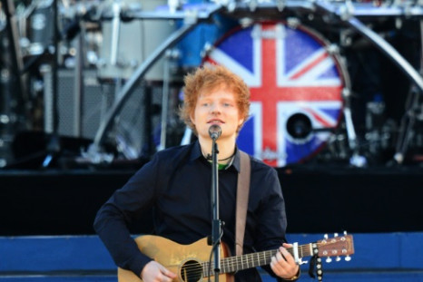 Singer-songwriter Ed Sheeran rounds off a people's parade on Sunday