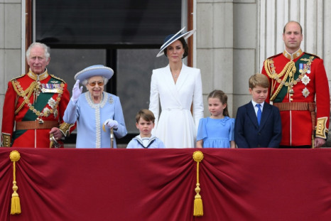 The queen had not been seen in public since Thursday when she appeared twice for the start of the celebrations