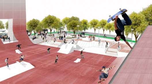 Coleman Oval Skate Park / HAO