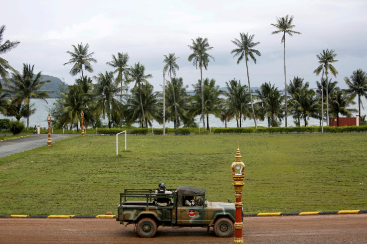 China hails "iron-clad" Cambodia ties as work begins on naval base