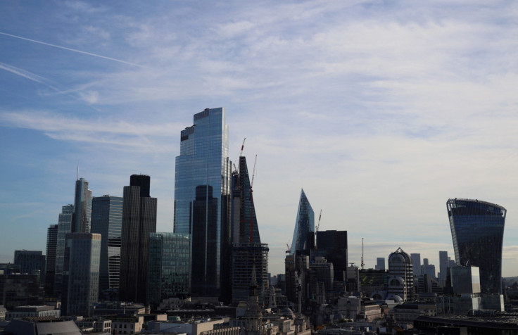 Views of the City of London Financial District