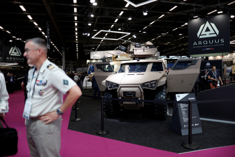 Eurosatory international defence and security exhibition in Villepinte