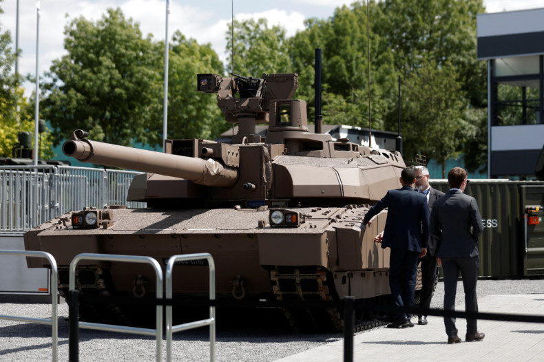 Eurosatory international defense and security trade fair in Villepinte